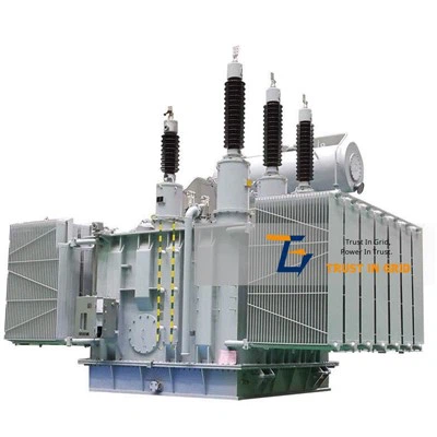 Transformateur de puissance NLTC triphasé à 2 enroulements immergé dans l'huile de 220 kV